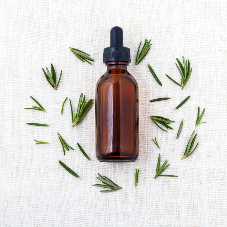 Natural Spa Ingredients  Rosemary Essential Oil for Aromatherapy